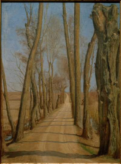 イデルネスのアベニュー。ガヴノ 作： Laurits Andersen Ring